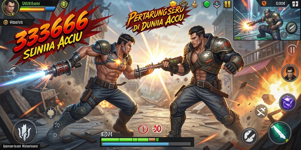 Tampilan seru dari gameplay 333666 yang penuh aksi.