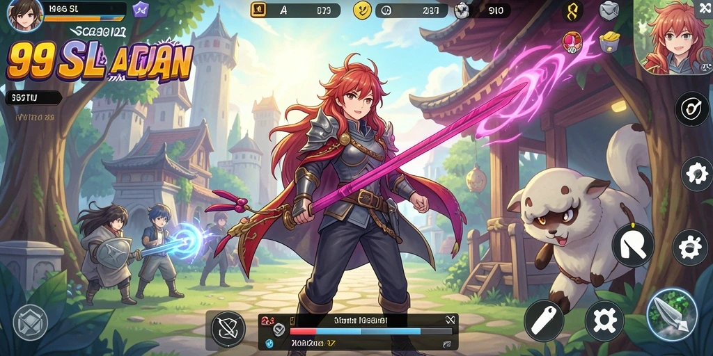 Gameplay seru dan karakter Anime yang menggemaskan di 99SL.