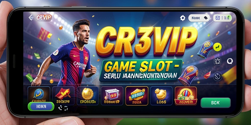 Tampilan gameplay seru dan menarik dari CR7VIP.