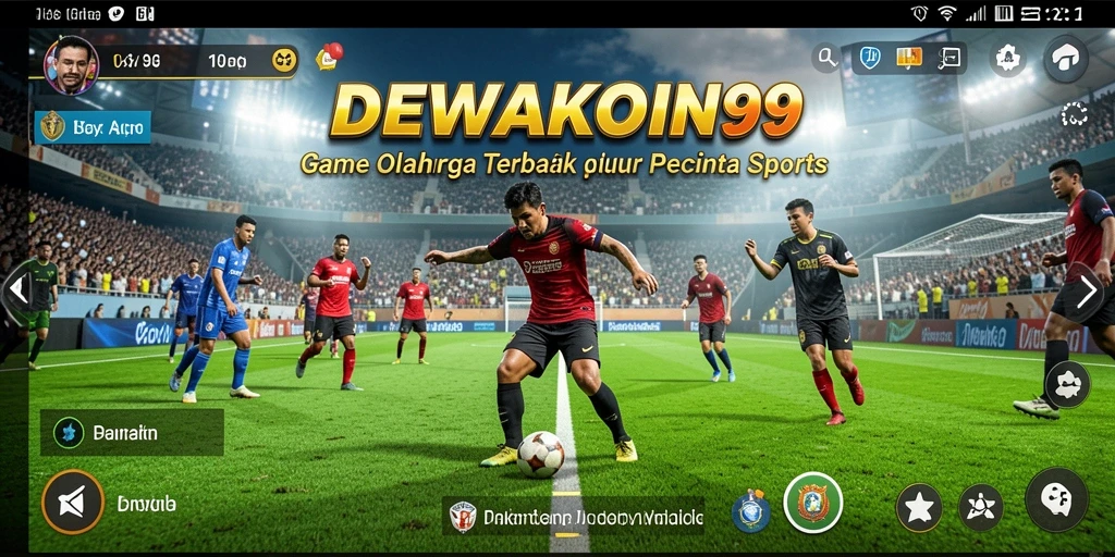 Screenshot DEWAKOIN99 yang menunjukkan gameplay seru dalam olahraga.