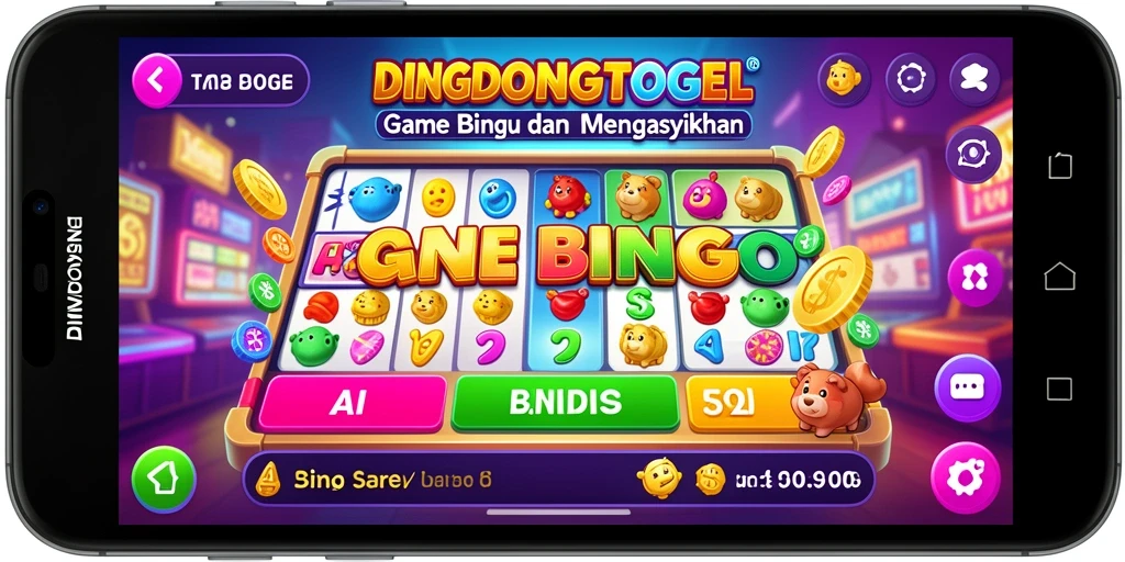 Tampilan gameplay DINGDONGTOGEL menunjukkan keseruan bermain Bingo.