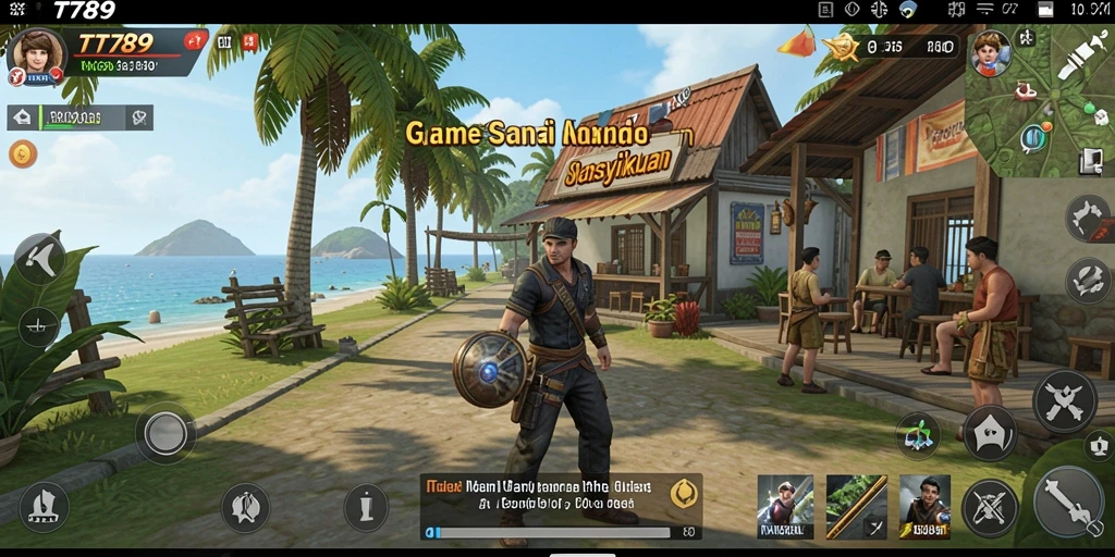 Tampilan gameplay yang ceria dan menarik di TT789.