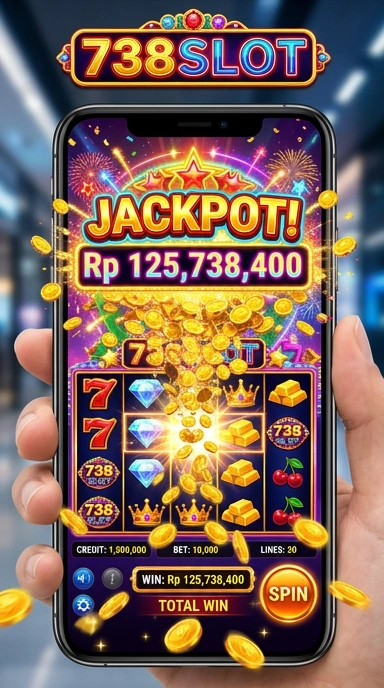 Screeshot dari proses pengunduhan aplikasi di 738slot yang cepat dan efisien.
